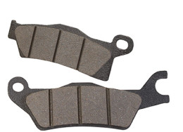 Organic brake pad kit - front left