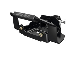 Removable winch mounting kit
