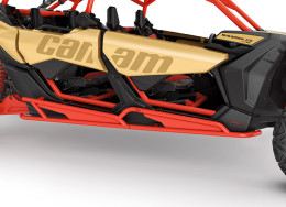 Rock sliders - Can-Am Red