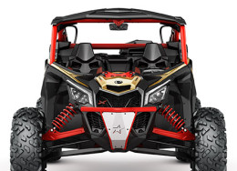 Lonestar Racing Front Bumper - Can-Am Red