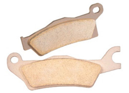 Metallic brake pad kit 