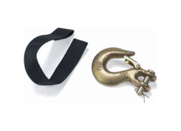 Hook with safety latch & strap kit