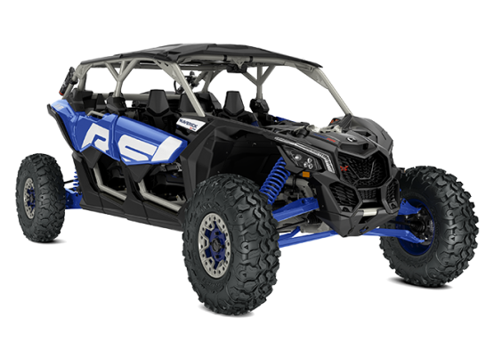 CAN-AM MAVERICK MAX X RS TURBO RR WITH SMART-SHOX QUADS